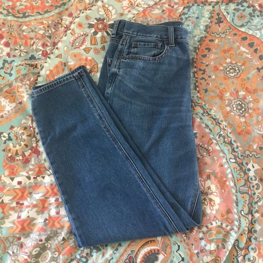 AEO mom jeans